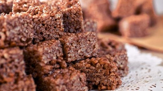 Chocolate Peanut Butter Rice Krispies Treats - Ultimate Nutrition