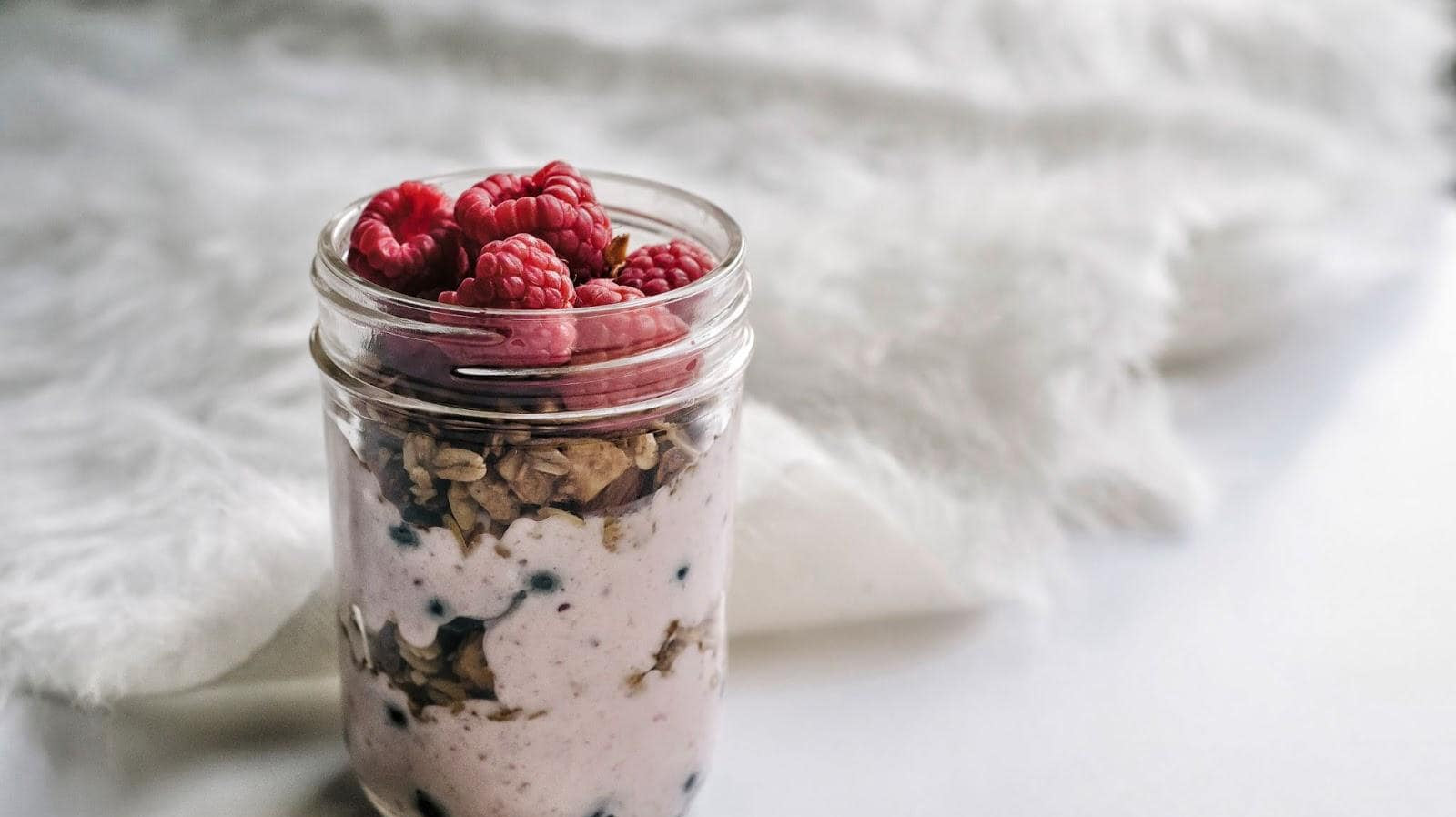 Jar of Overnight Oats