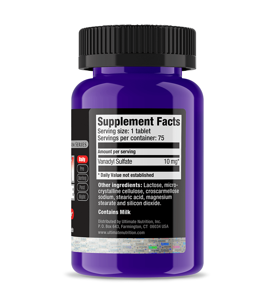 VANADYL SULFATE - Ultimate Nutrition