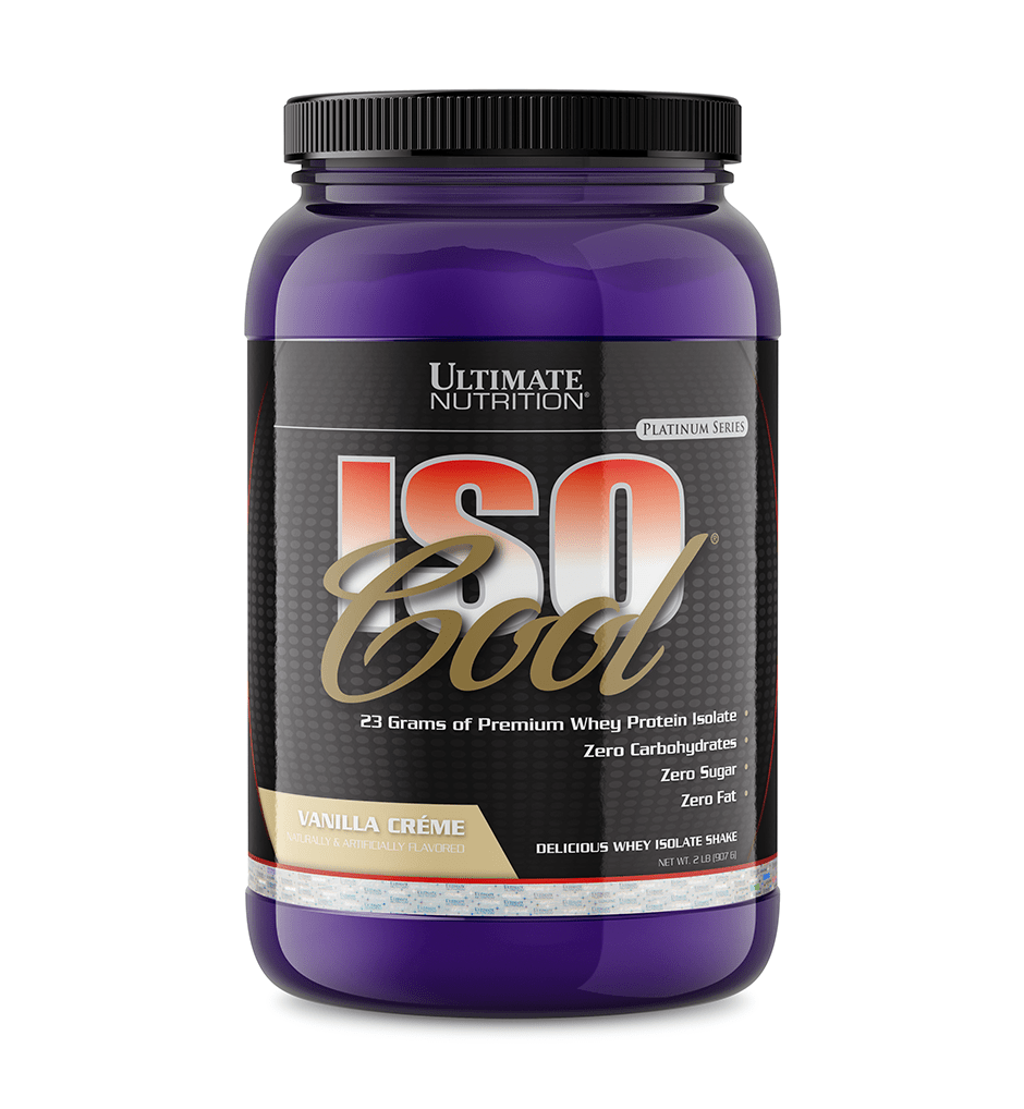 Achieving Fitness Goals with ISOCOOL Cold Filtered Protein Isolate - Ultimate Nutrition