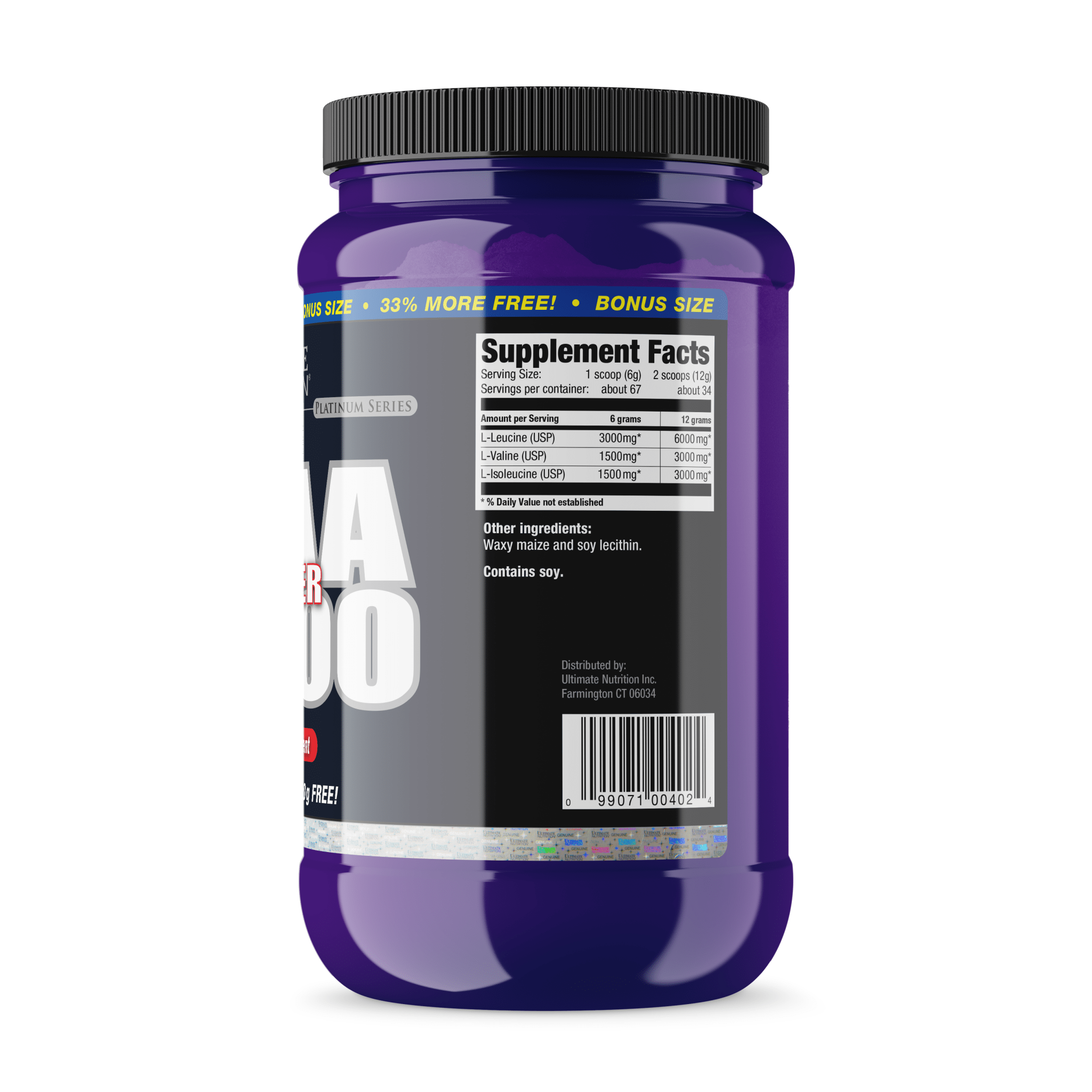 BCAA 12,000 Powder (Unflavored) - Ultimate Nutrition