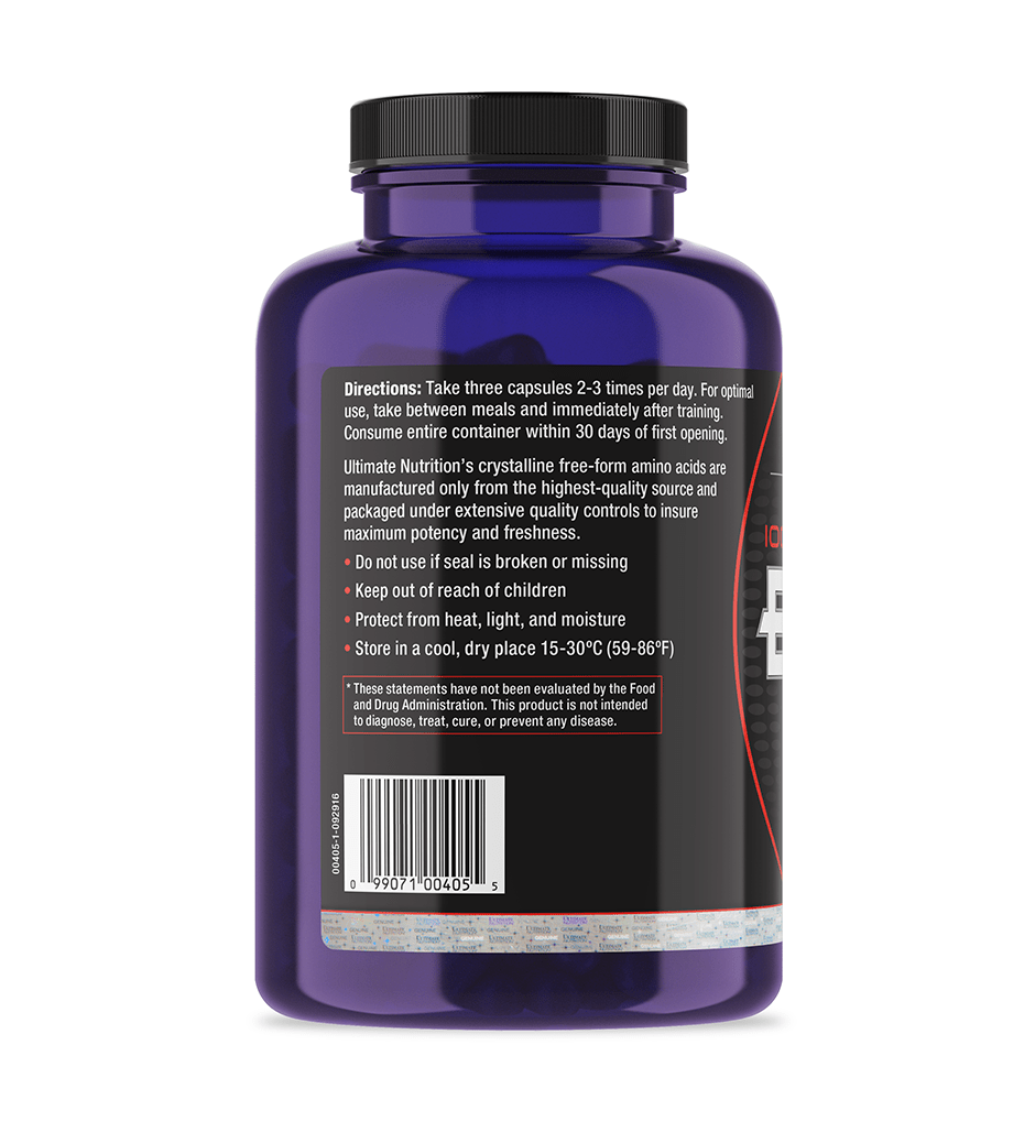 100% CRYSTALLINE BCAA - Ultimate Nutrition
