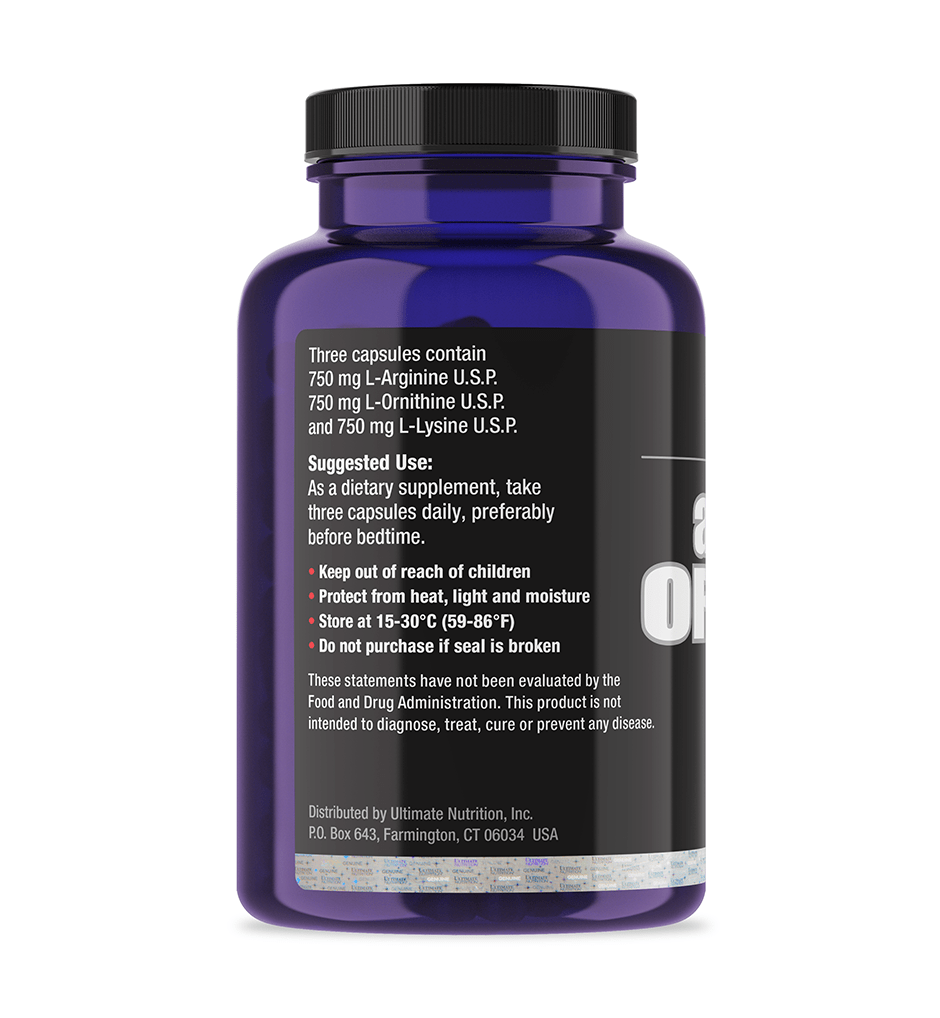 ARGININE ORNITHINE LYSINE - Ultimate Nutrition