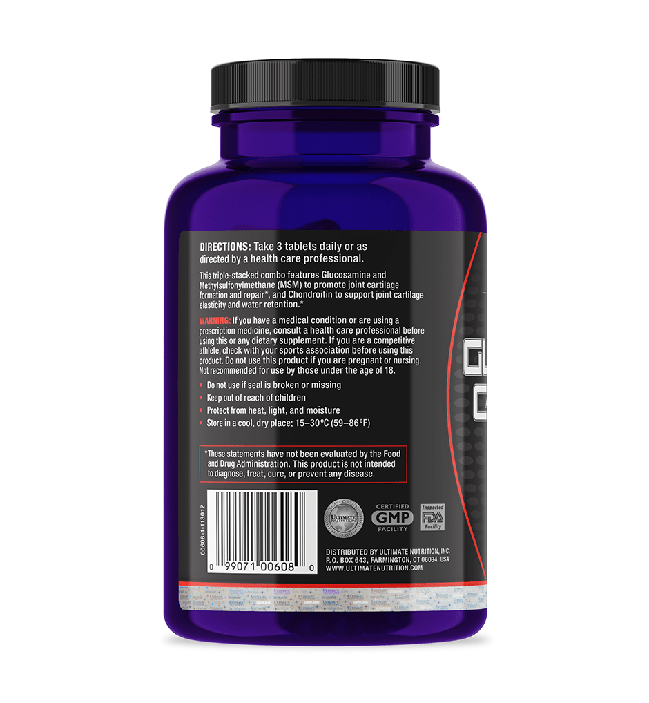 GLUCOSAMINE & CHONDROITIN & MSM - Ultimate Nutrition