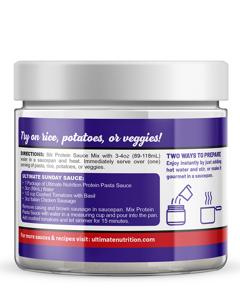 Protein Pasta Sauce & Seasoning Mix - Ultimate Nutrition