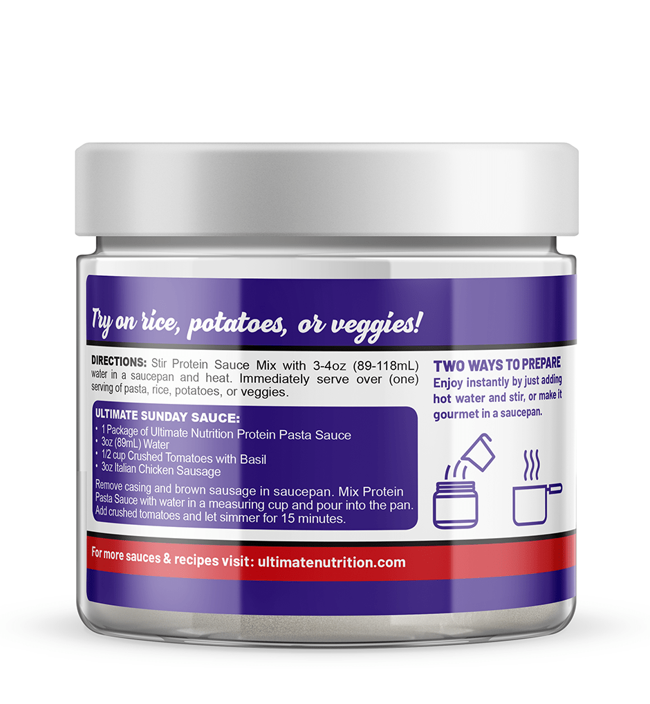 Protein Pasta Sauce & Seasoning Mix - Ultimate Nutrition
