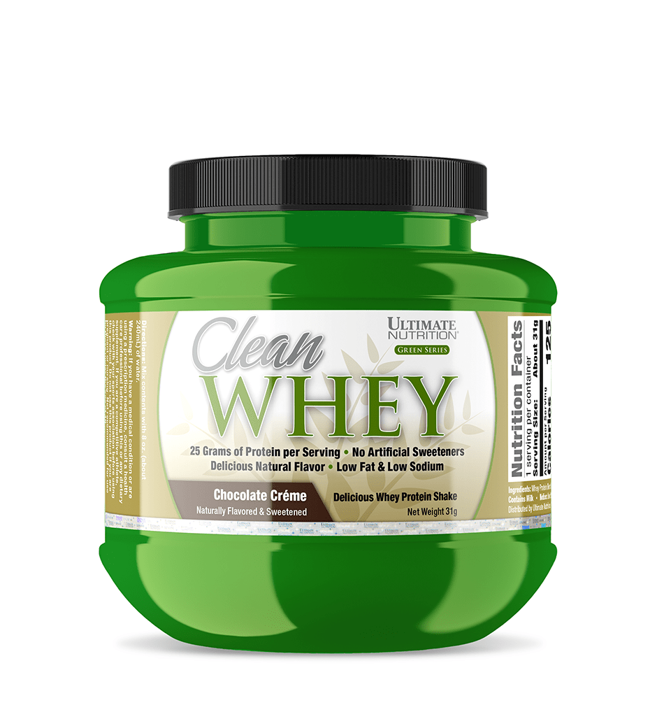 Clean Whey Protein Powder Sample Bottle Ultimate Nutrition