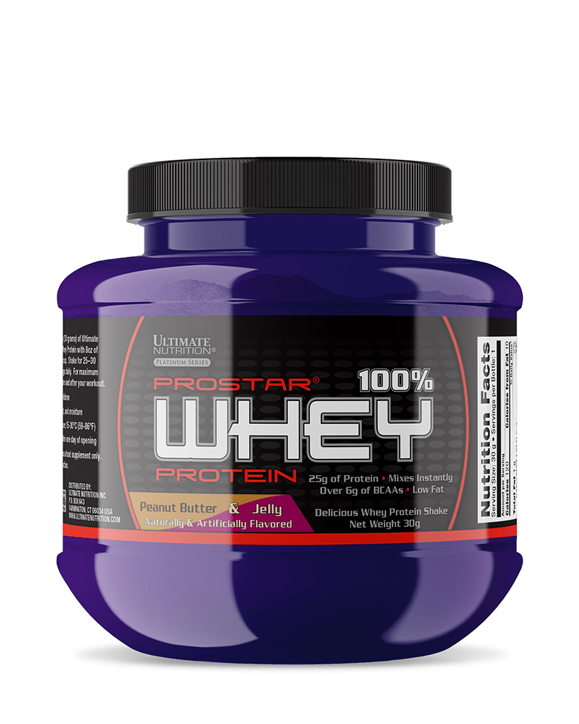PROSTAR 100% WHEY SAMPLE BOTTLE - Ultimate Nutrition