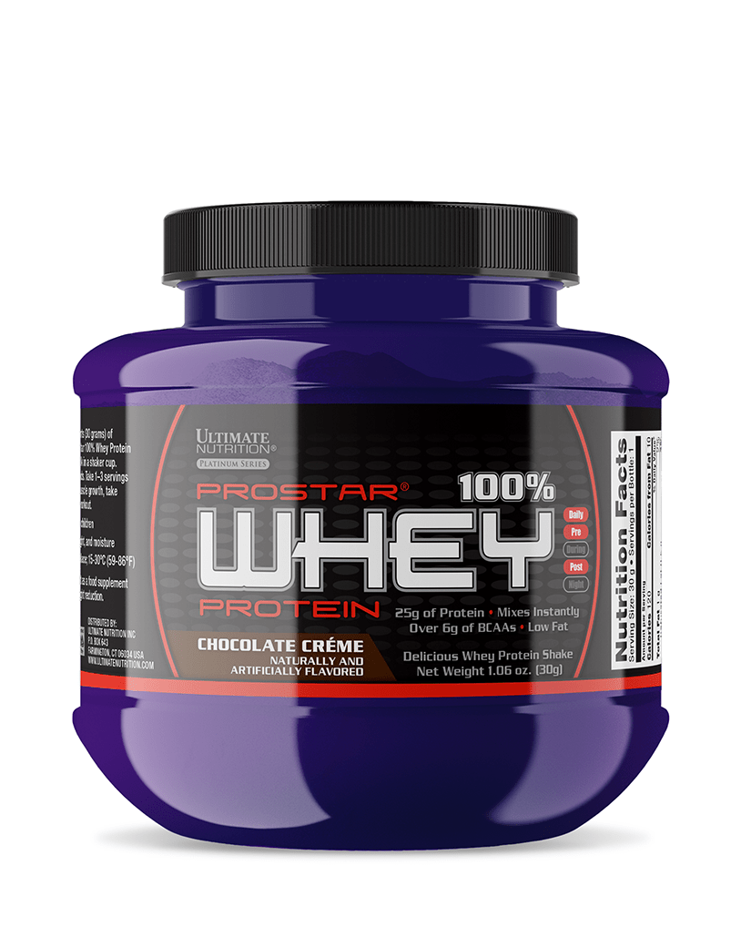 PROSTAR 100% WHEY SAMPLE BOTTLE - Ultimate Nutrition