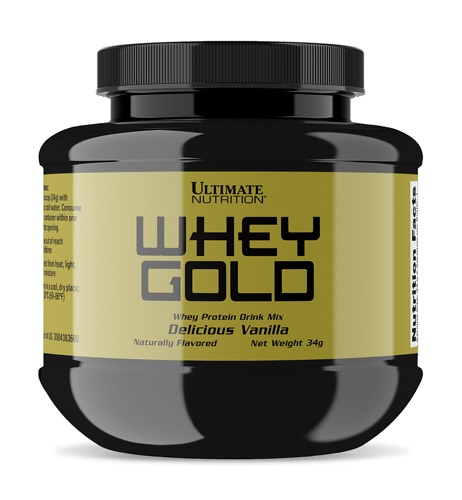 WHEY GOLD SAMPLE BOTTLE - Ultimate Nutrition