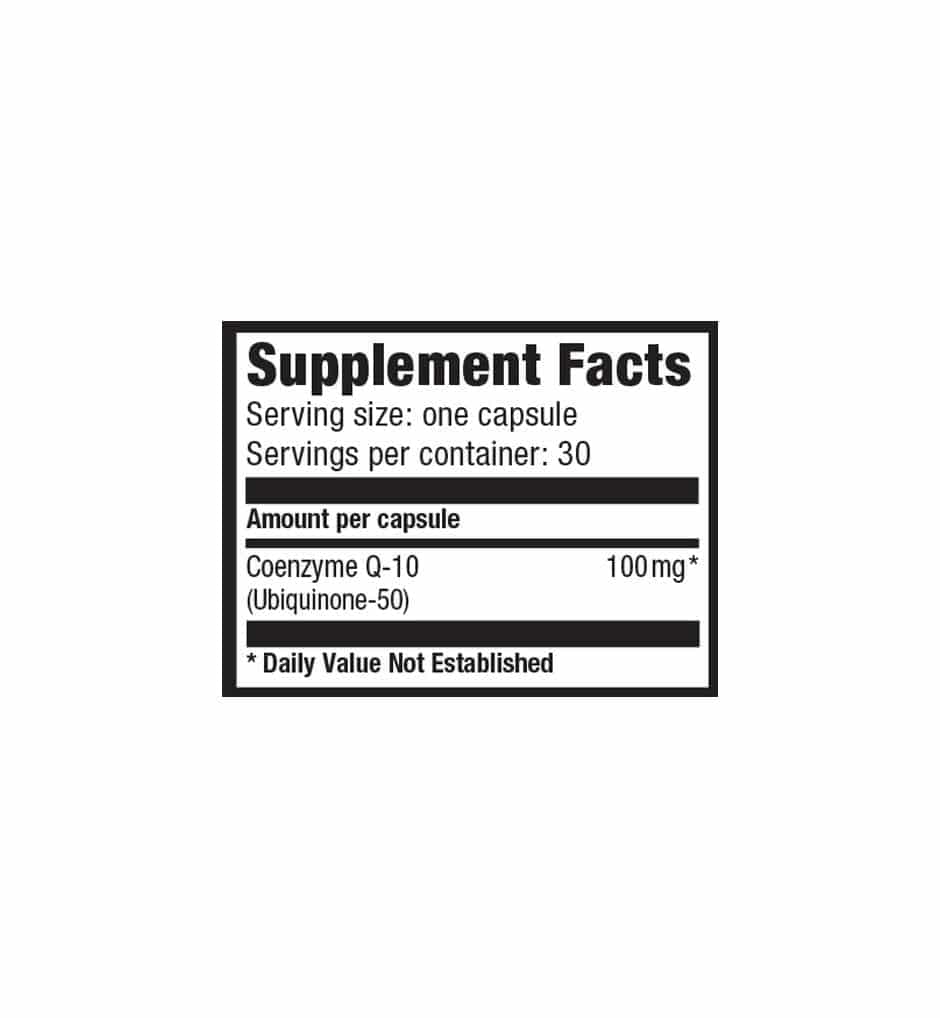COENZYME Q10 - Ultimate Nutrition