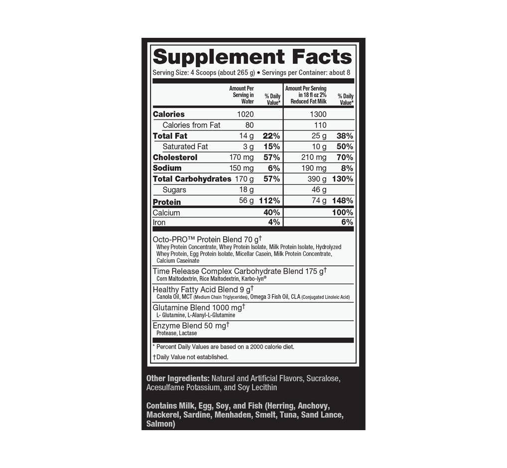 MUSCLE JUICE® REVOLUTION 2600 - Ultimate Nutrition