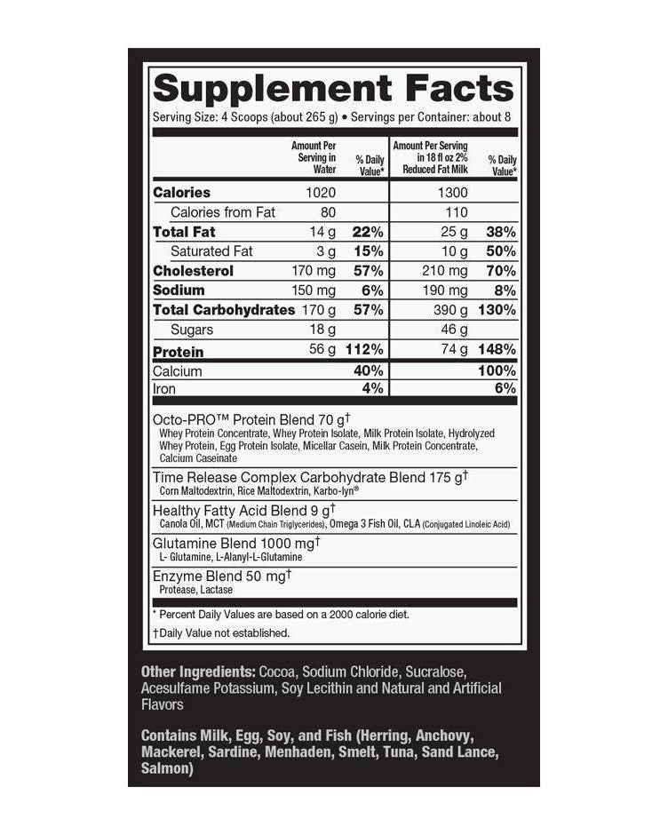 MUSCLE JUICE® REVOLUTION 2600 - Ultimate Nutrition