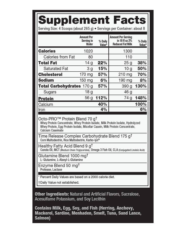 MUSCLE JUICE® REVOLUTION 2600 - Ultimate Nutrition