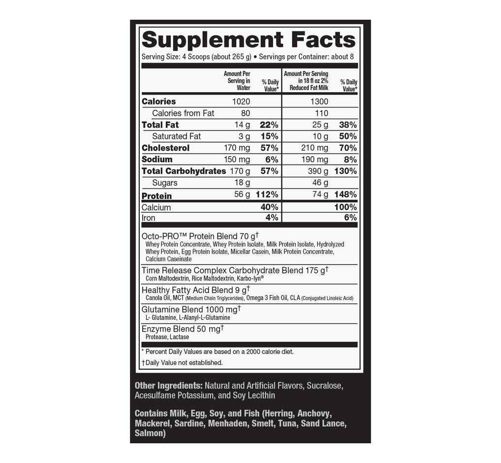 MUSCLE JUICE® REVOLUTION 2600 - Ultimate Nutrition