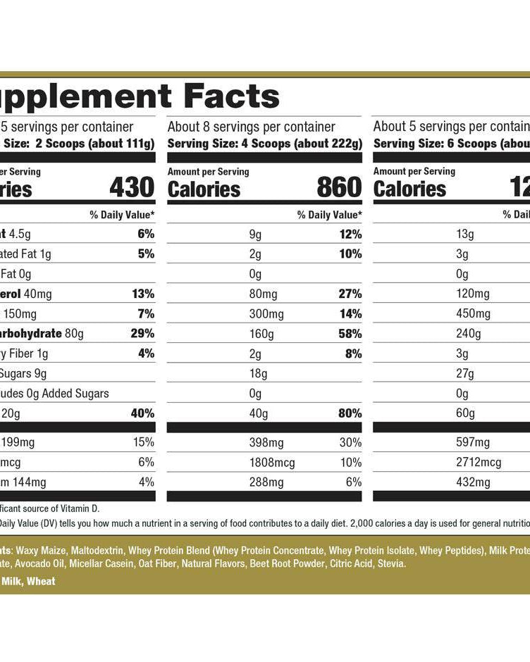 NATURAL GAINZ - Ultimate Nutrition