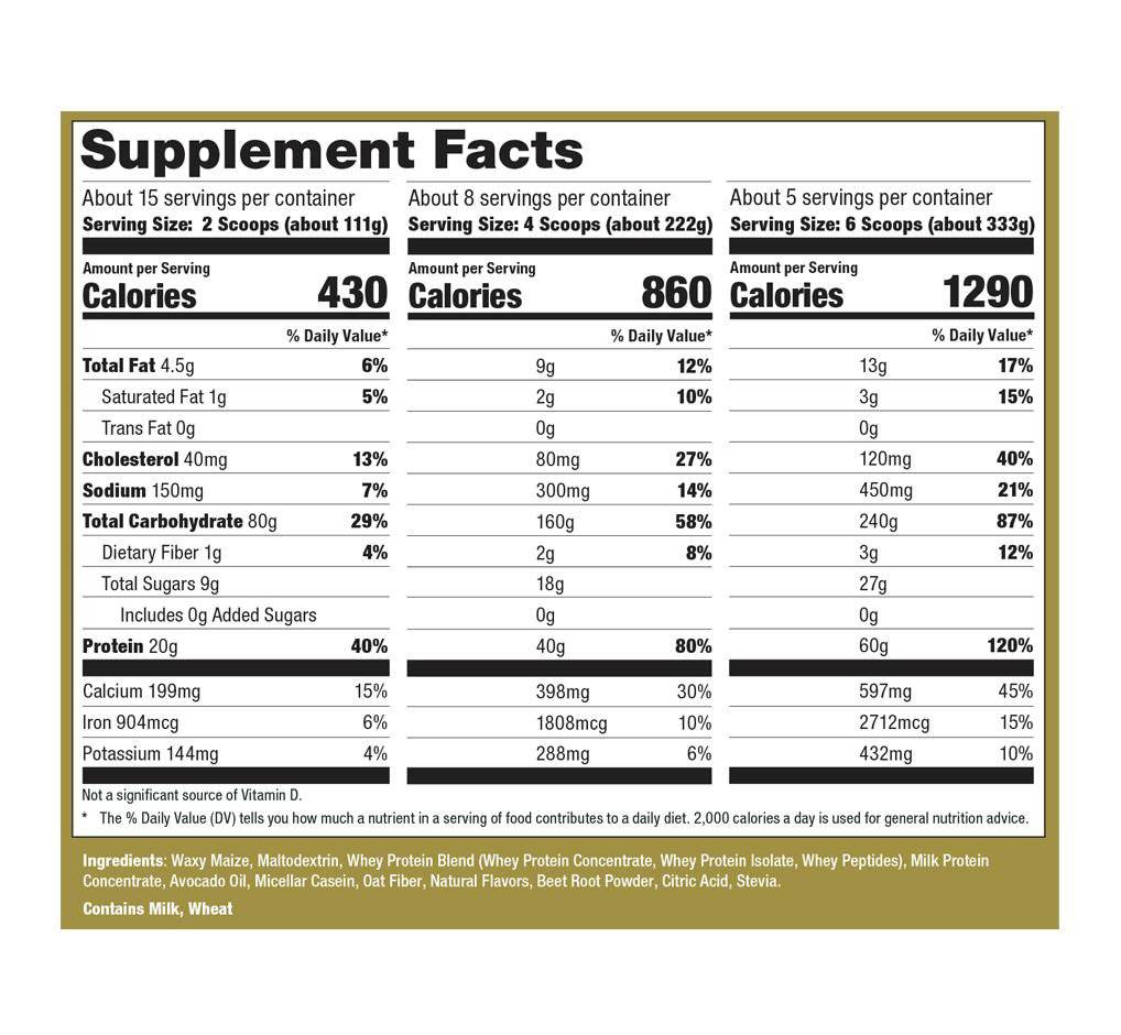 NATURAL GAINZ - Ultimate Nutrition