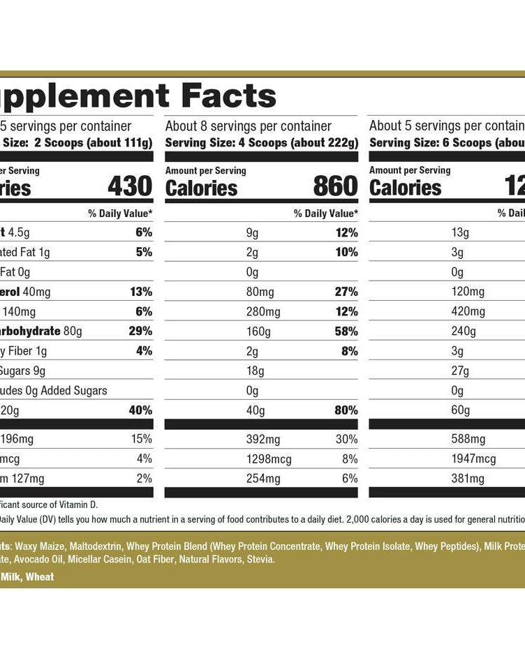 NATURAL GAINZ - Ultimate Nutrition