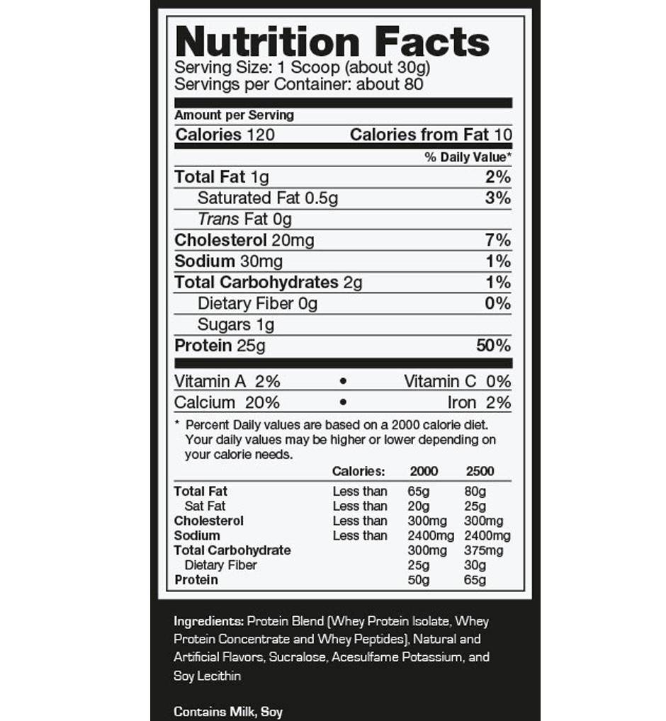 PROSTAR 100% WHEY PROTEIN - Ultimate Nutrition