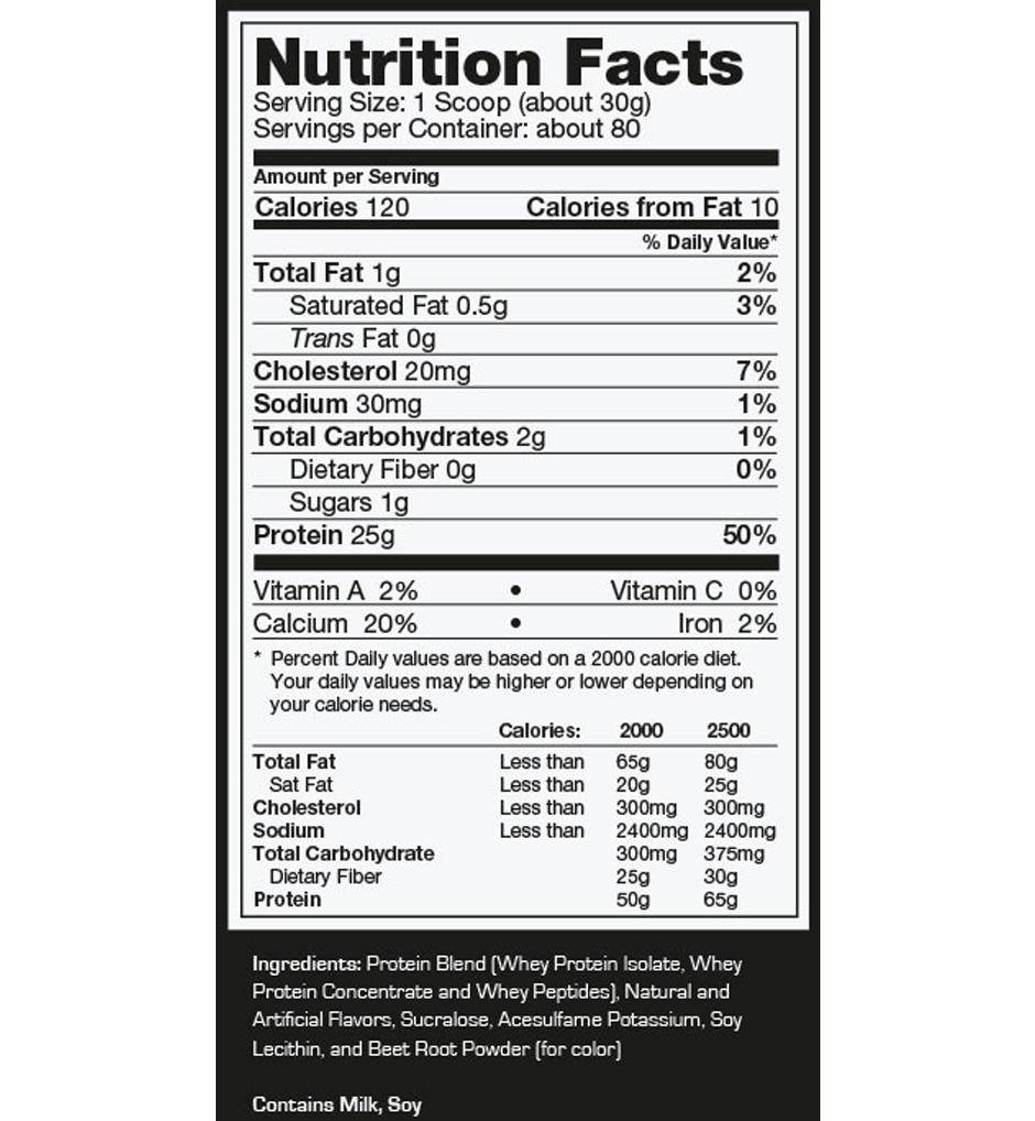 PROSTAR 100% WHEY PROTEIN - Ultimate Nutrition