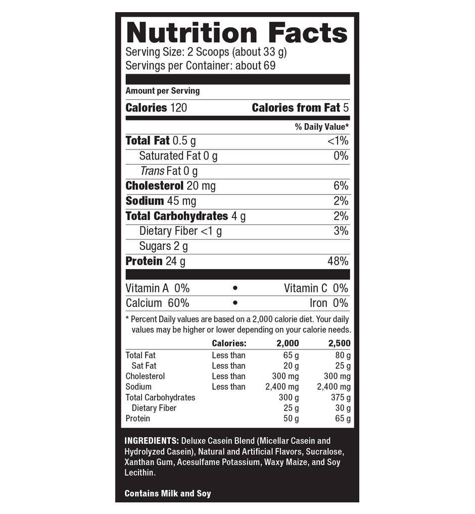 PROSTAR® 100% CASEIN PROTEIN - Ultimate Nutrition