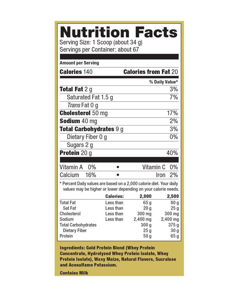 Whey Gold: The Gold Standard for Protein Supplements - Ultimate Nutrition