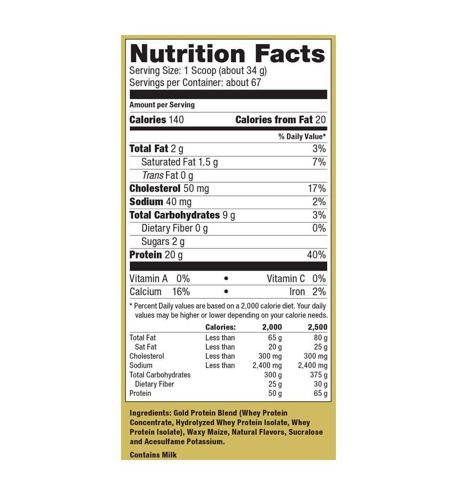 Whey Gold: The Gold Standard for Protein Supplements - Ultimate Nutrition