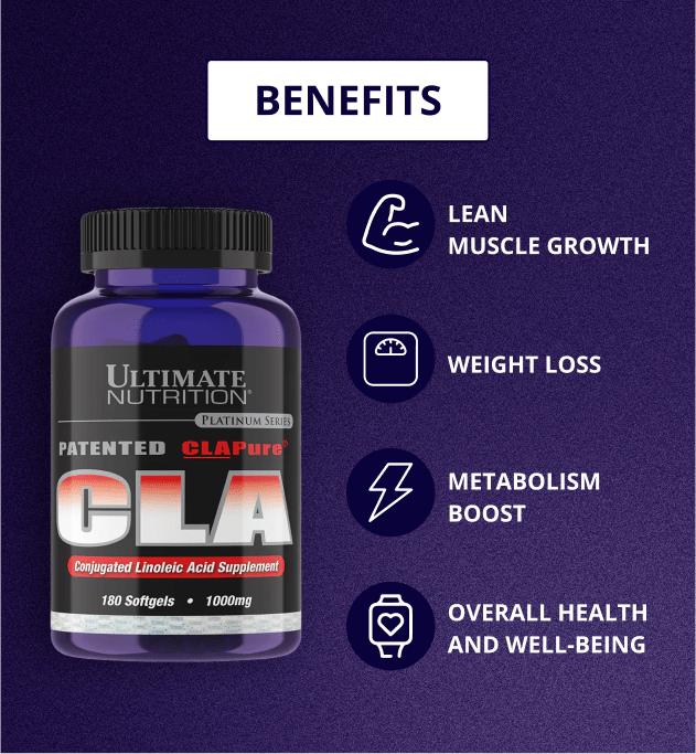 CLA: Conjugated Linoleic Acid Supplement - Ultimate Nutrition