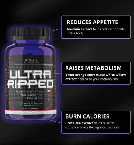 Ultra Ripped: A Thermogenic Fat Burner - Ultimate Nutrition