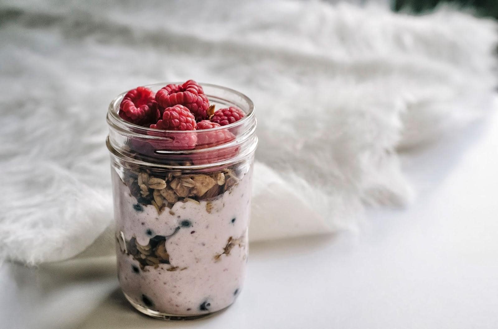 Jar of Overnight Oats