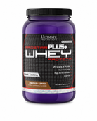 Ultimate Nutrition Prostar Plus+ Whey Protein, Protein Coffee flavor, 2 lb bottle