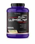Ultimate Nutrition Prostar Plus+ Whey Protein, Cookies N' Cream flavor, 5 lb bottle