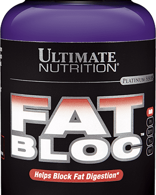 Use Fat Bloc to Bind Fat Before it’s Absorbed - Ultimate Nutrition
