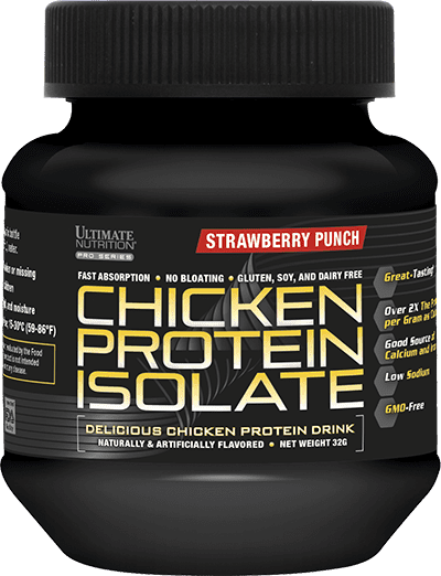 CHICKEN PROTEIN ISOLATE SAMPLE BOTTLE - Ultimate Nutrition