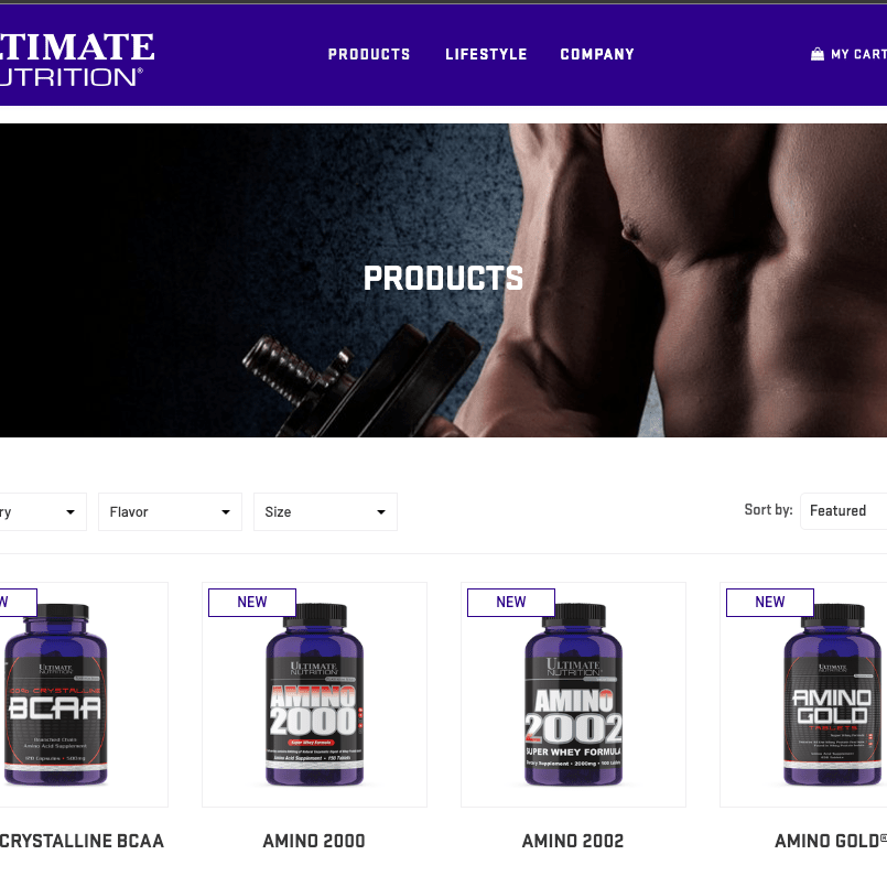 Test PRODUCT - Ultimate Nutrition
