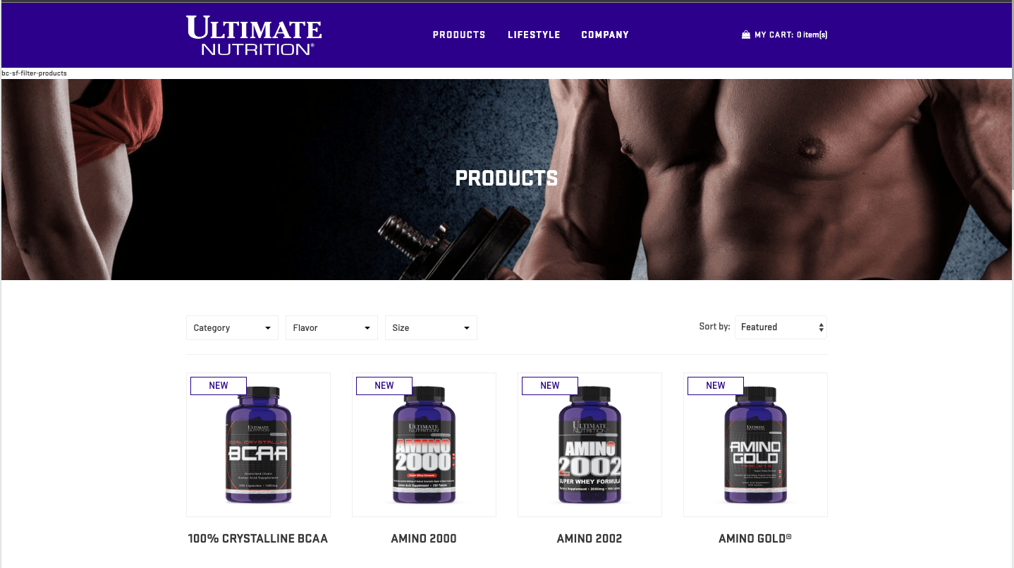 Test PRODUCT - Ultimate Nutrition