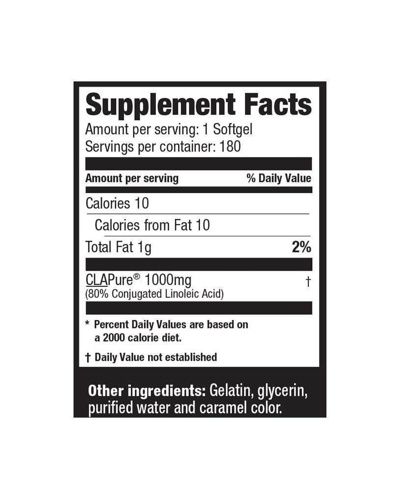 CLA: Conjugated Linoleic Acid Supplement - Ultimate Nutrition
