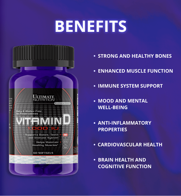 Vitamin D - Essential Support for Your Health - Ultimate Nutrition